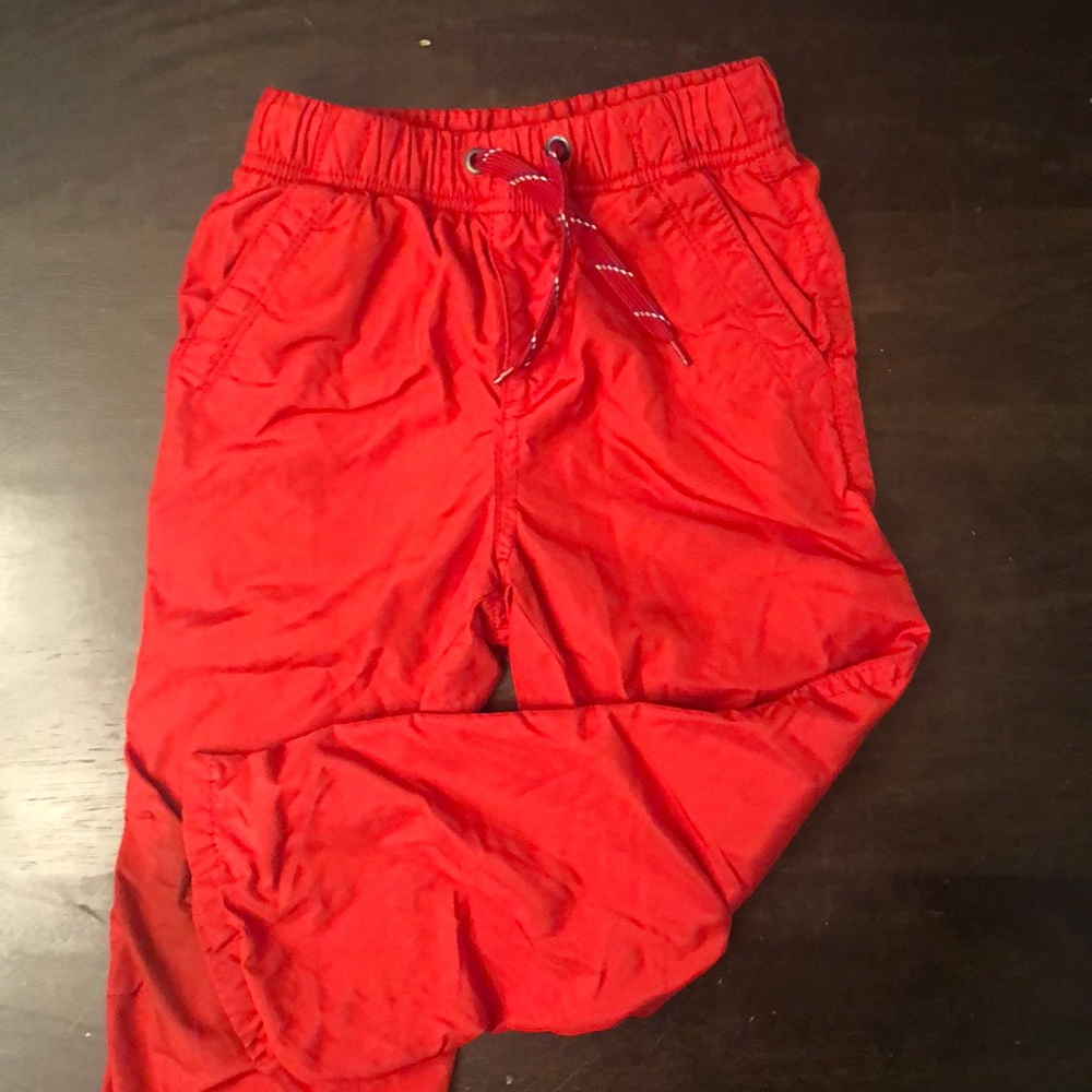 Lined wind pants,size 4.